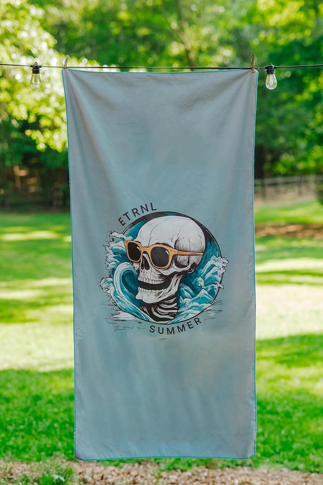 Cruise - Lightweight Beach Towel - Microfiber, Thin, Compact, Quick-Dry, Sand...