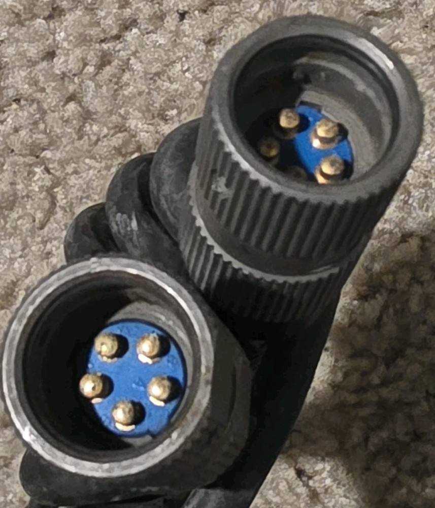 UNICOR SM-D-937439 MILITARY HELMET CABLE ASSEMBLY CONNECTOR