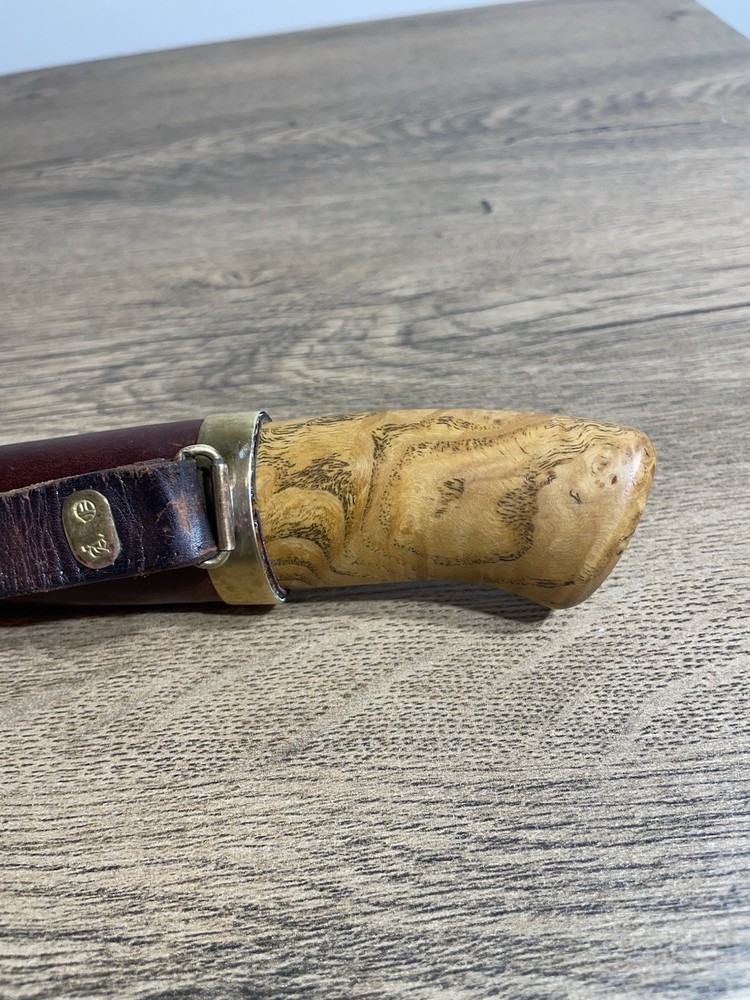Exclusive handmade knife from a Norwegian master