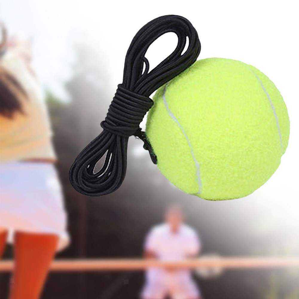 Single Tennis Ball Trainer Self Study Practice Durable Tennis Training Tool