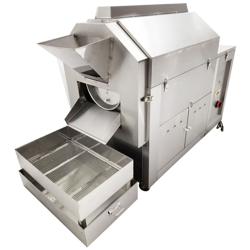 220V Automatic Coffee Bean Nut Roasting Machine Drum Roaster Machine