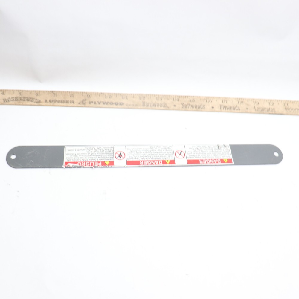 Support Plate 15-1/2" X 1-3/8"