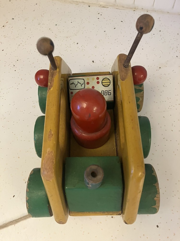 Vintage Wooden Pull Toy