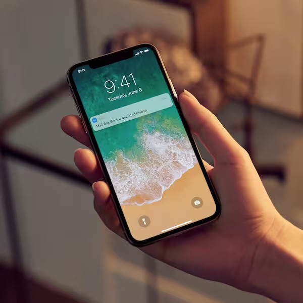 Wireless Mailbox Sensor in White