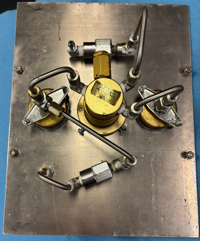 Used SCBA Air Trailer Fill Panel