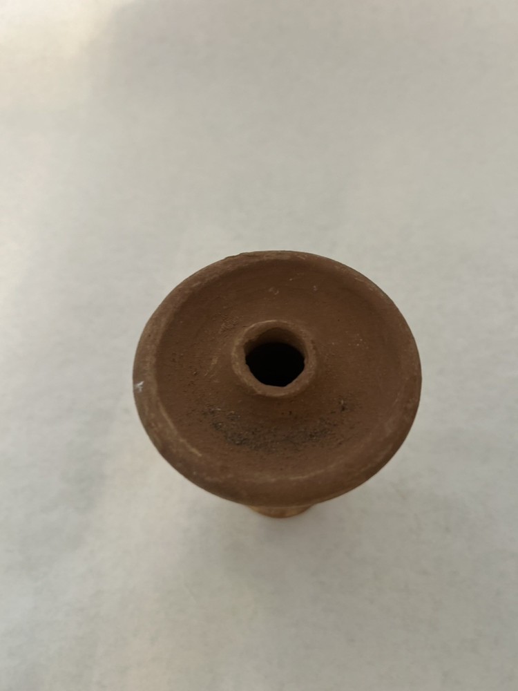 Unglazed Clay Hookah Bowl
