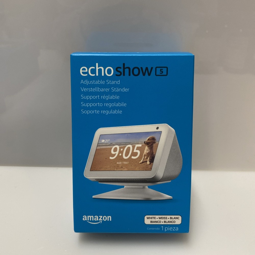 Echo Show 5 Adjustable Stand - White 1 Piece