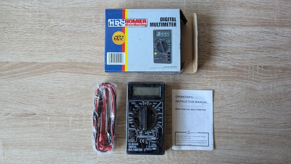 Homier HDC Digital Multi Meter – AC/DC Current Tester