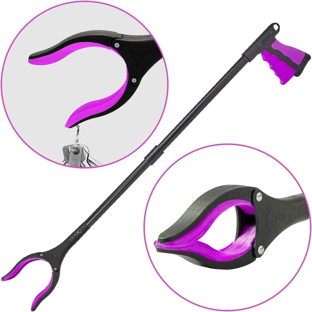 Strong Grip Magnetic Tip Grabber Tool - Lightweight 2 Pack