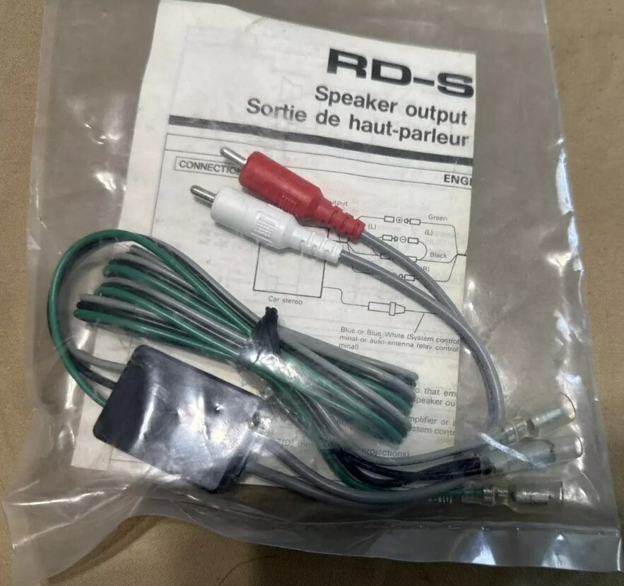 RD-SR510 Speaker Output to RCA Level Adapter RDSR510
