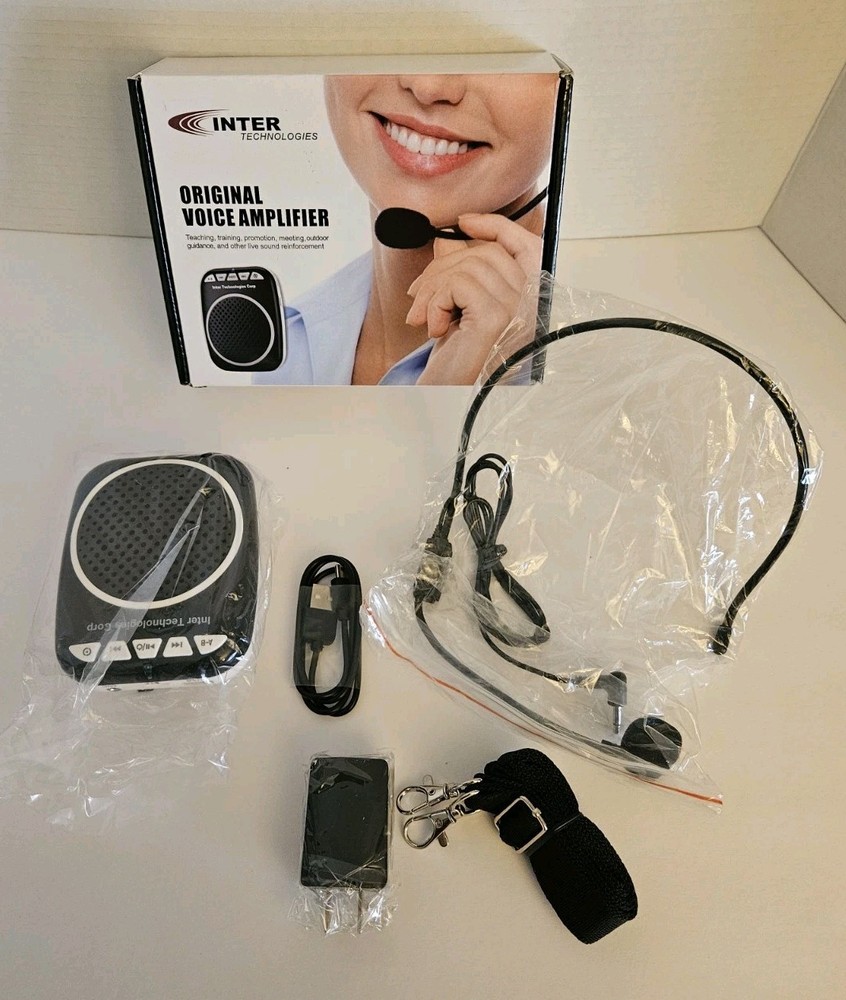 Inter Technologies Original Voice Amplifier New In Open Box