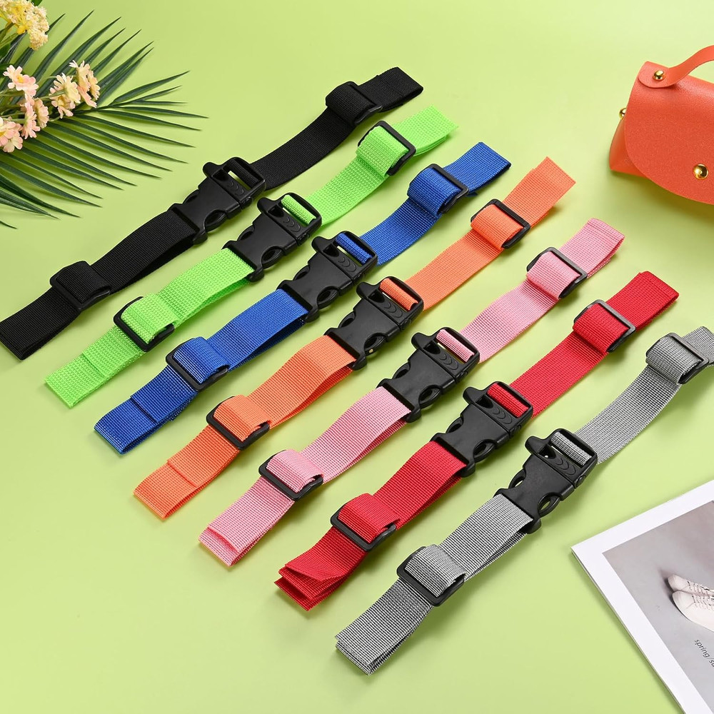 Backpack Chest Strap Adjustable Sternum Straps with Emergency Whistle Buckle Use