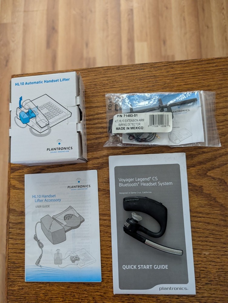 Plantronics HL10 Automatic Handset Lifter & Bluetooth Earpiece