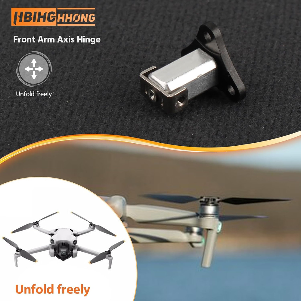 Front Arm Axis Replacement for DJI Mini 4 Pro/Mini 3 Front Arm Hinges Arm Shaft