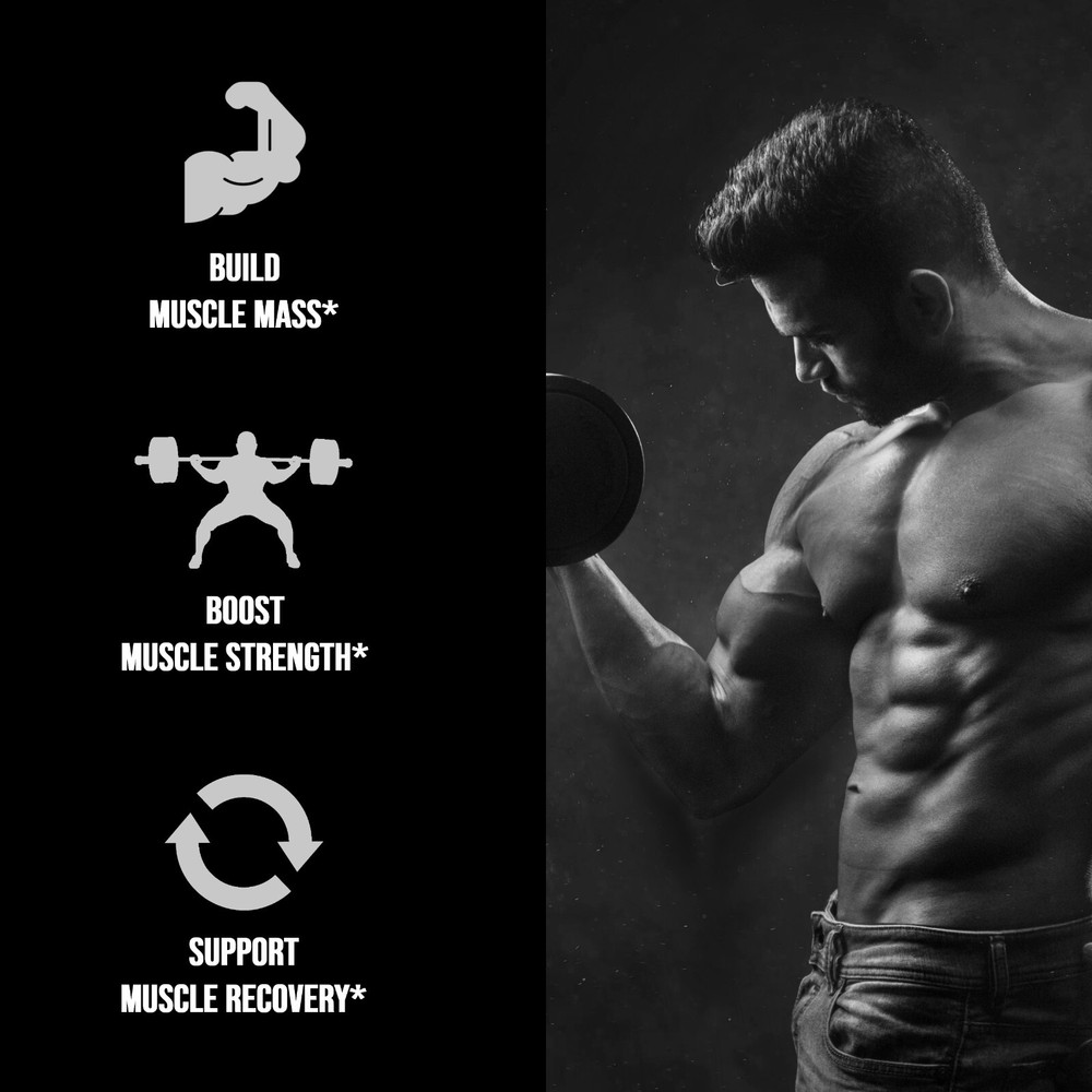 Micronized Creatine Monohydrate Powder 400g, 80 Servings, Unflavored Creatine