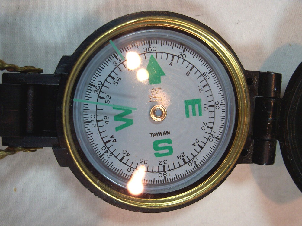 Engineer Lensatic Compass - EUC