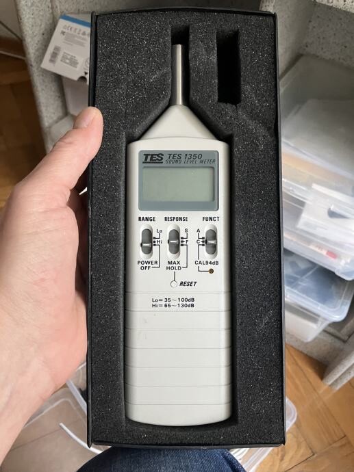 TES 1350 Sound Level Meter