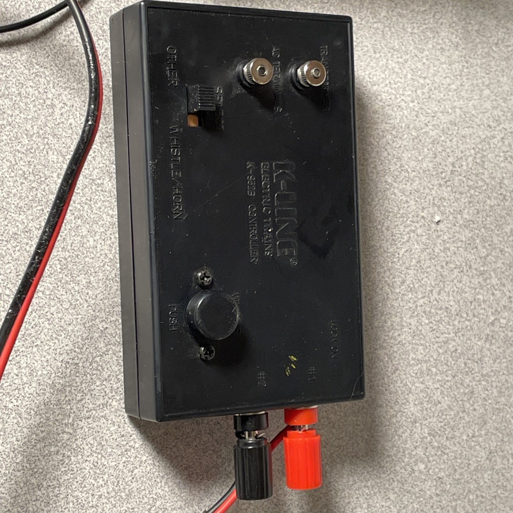 K- Line Hobby 120v Model Train Controller And sound Controller K-952B