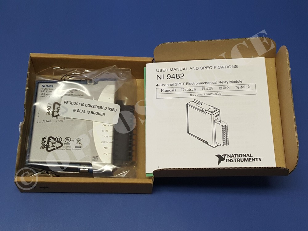 NEW - National Instruments NI 9482 cDAQ Relay Output Module