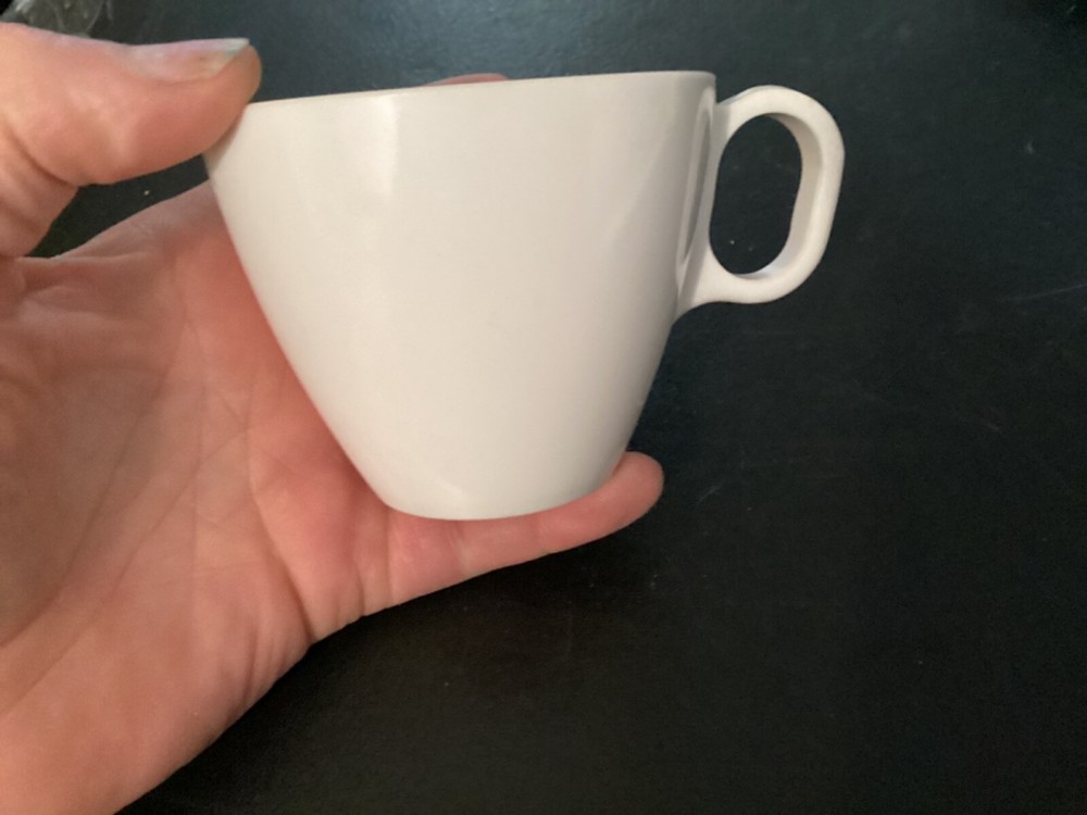 Single White Boontonware Cup Somerset #6206-8
