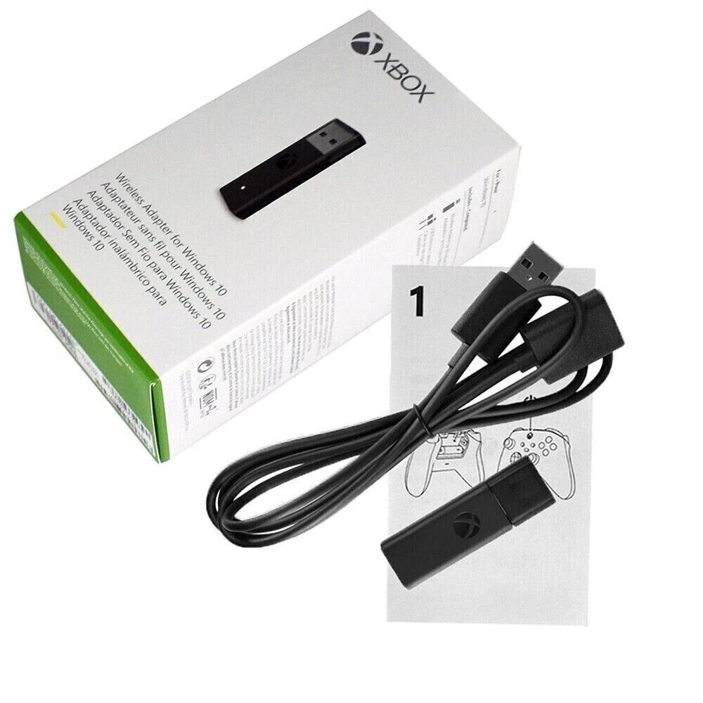 Official wireless Xbox One controller adapter USB receiver Microsoft Windows PC