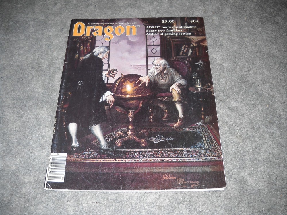 TSR: Dragon Magazine: Issue 84