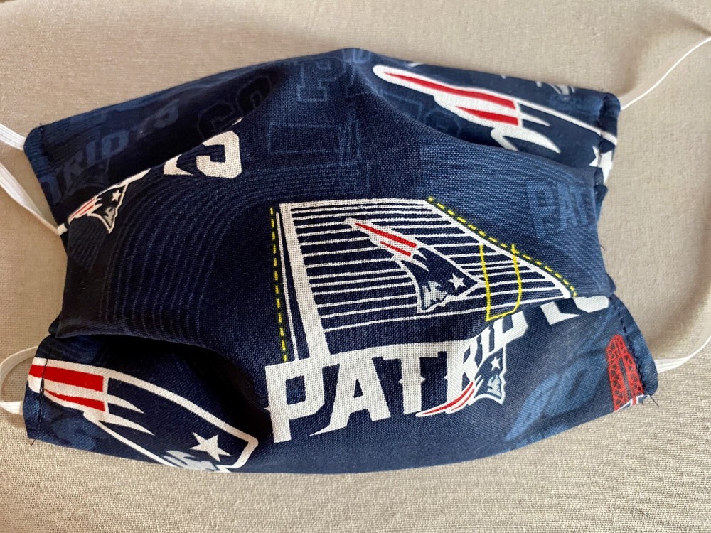 New England Patriots Face Mask