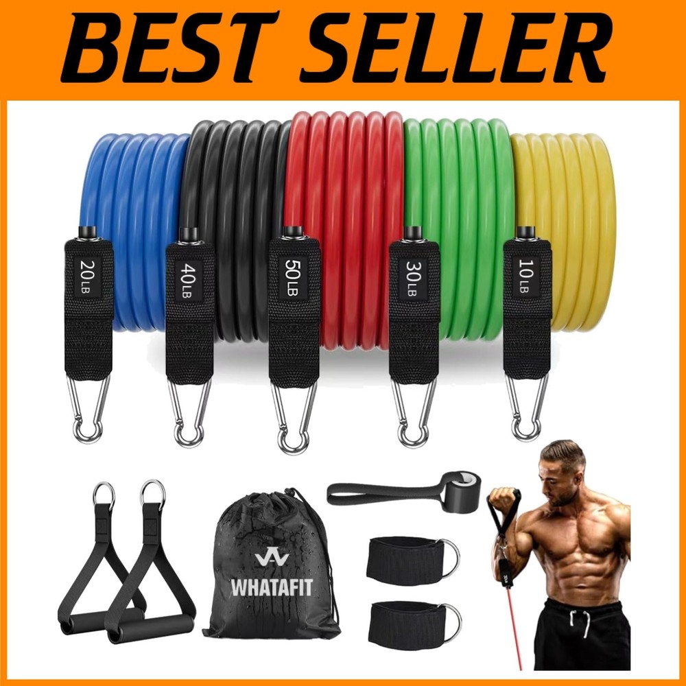 Adjustable Resistance Bands Set