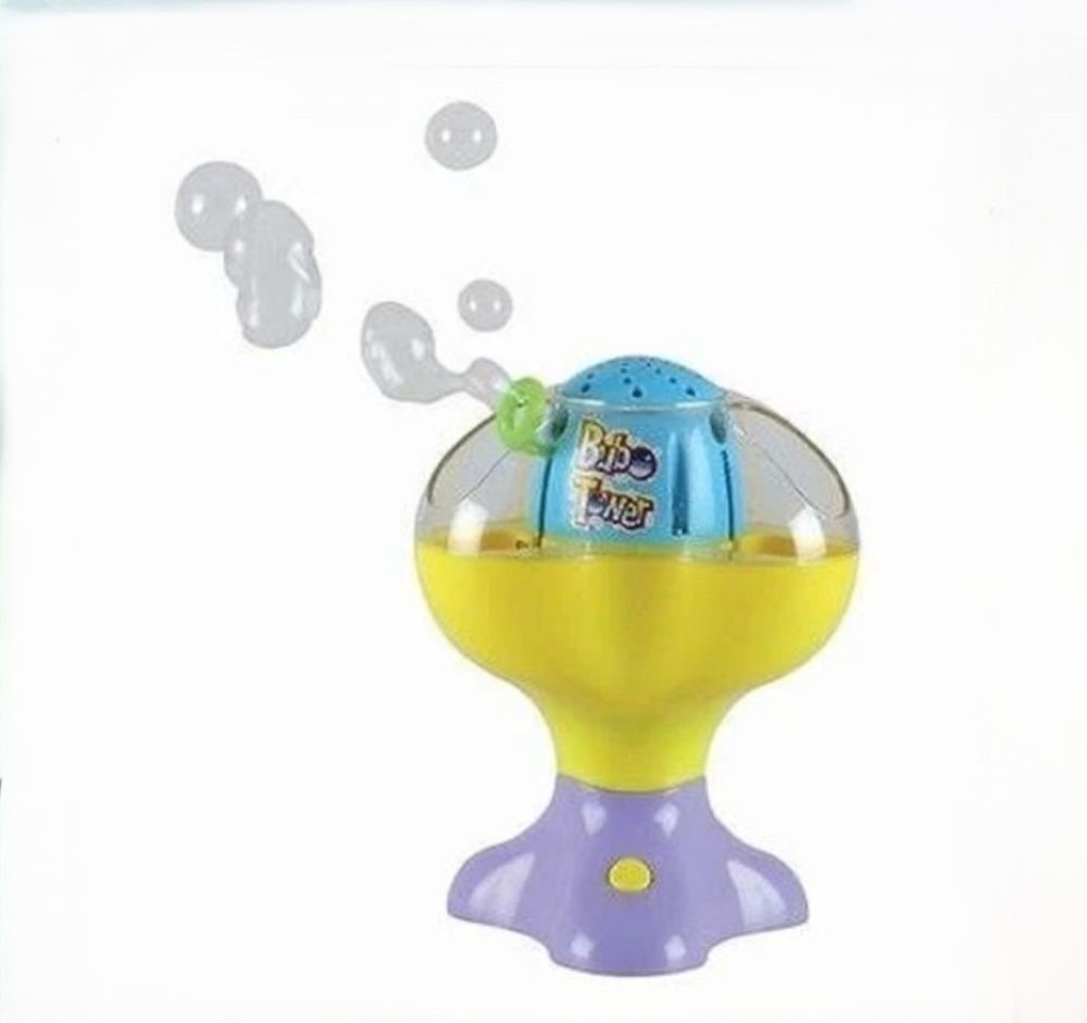 Bubo Tower Bubble Maker Machine Blower Kids Party Excalibur Battery Operated