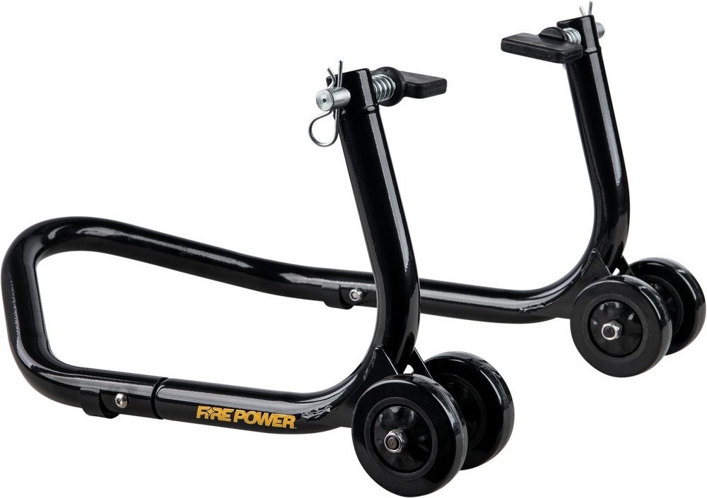 FIRE POWER Front/Rear Paddock Stand Black 56-08200