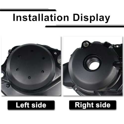 Engine Cover Compatible with TW200 Motorcycle Engine Clutch Ignition Case