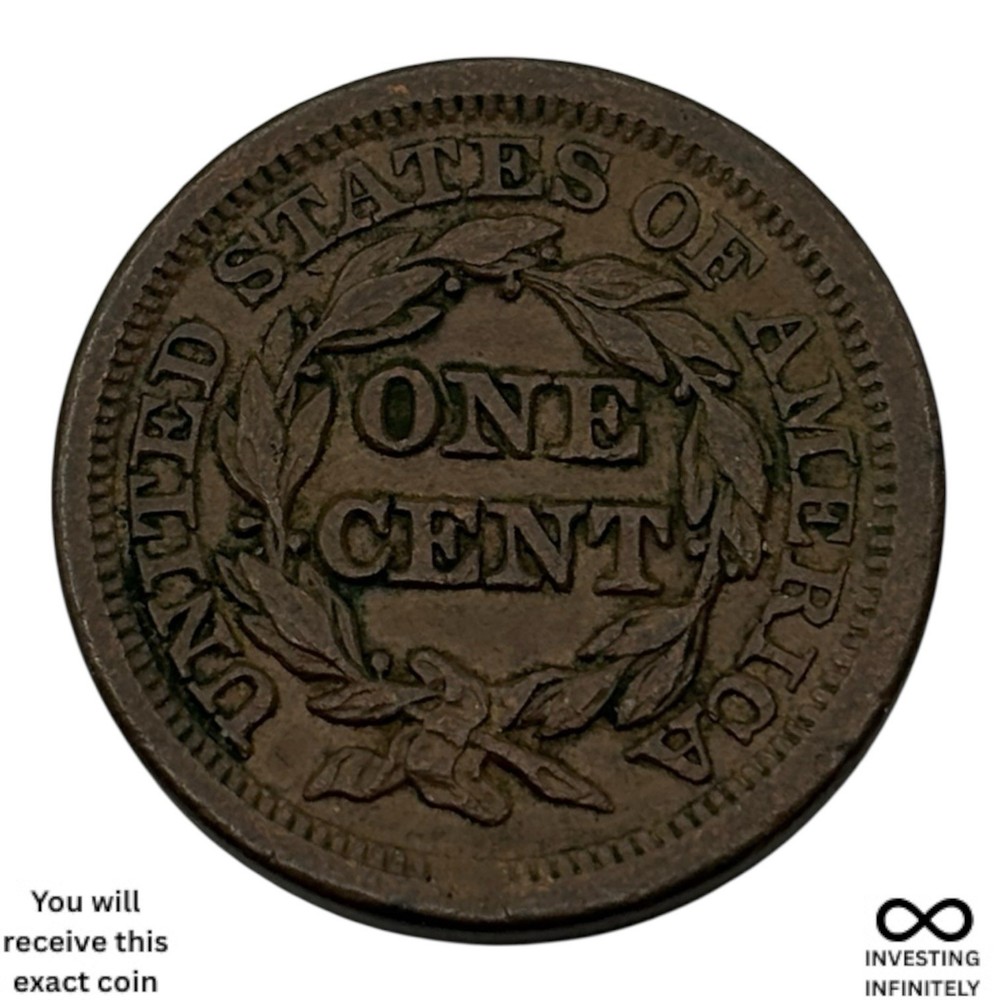 1853 Large Cent X-1708