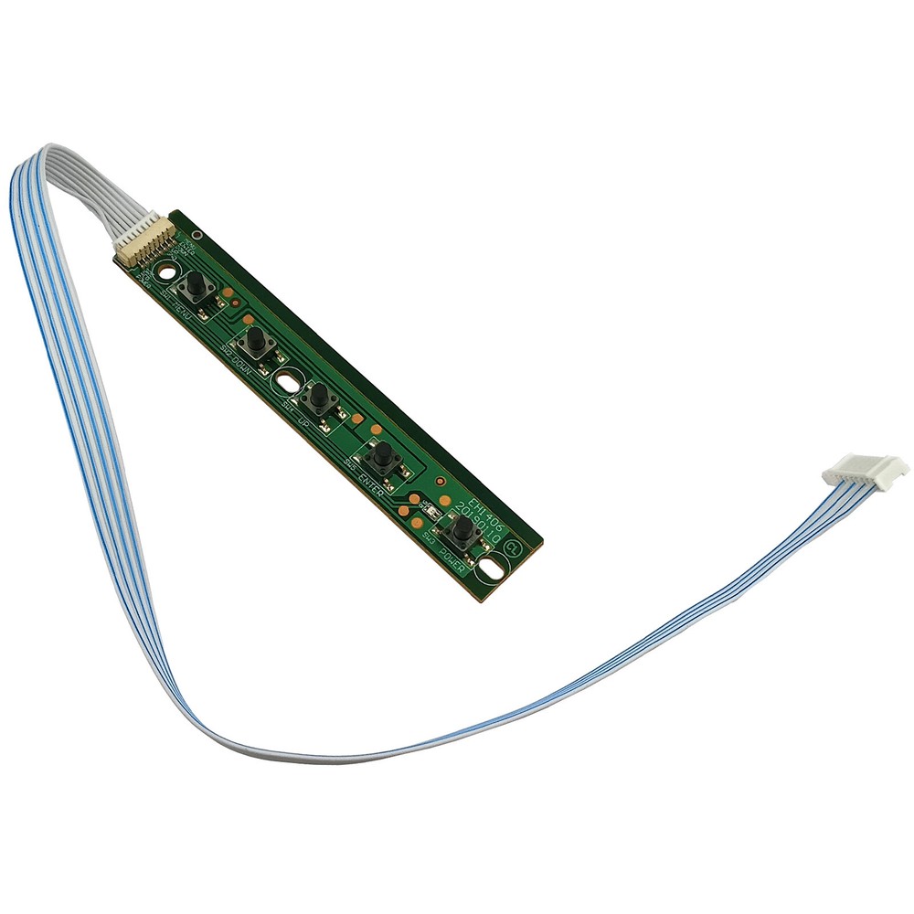 OSD Menu Setting Controller PH2.0 10pin 5 Button Switch for LCD TV Driver Board