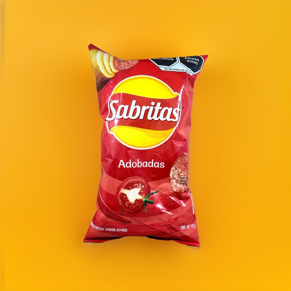 Sabritas / Lays Mexican Chips 6- Pack Adobadas Flavored Adobo