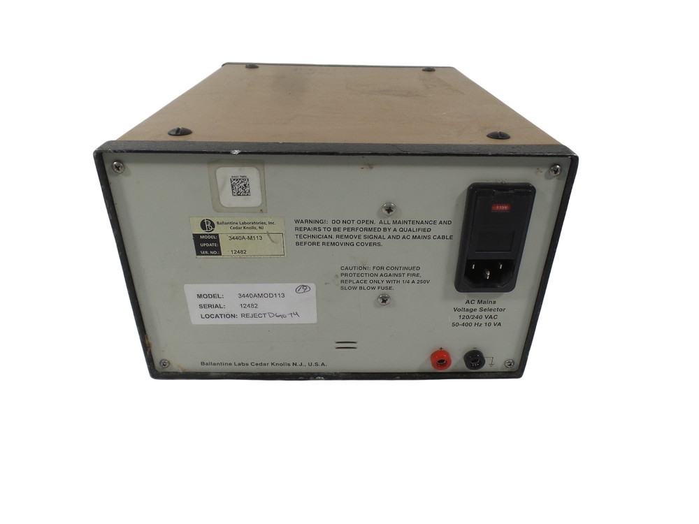 Ballantine 3440A RF Millivoltmeter