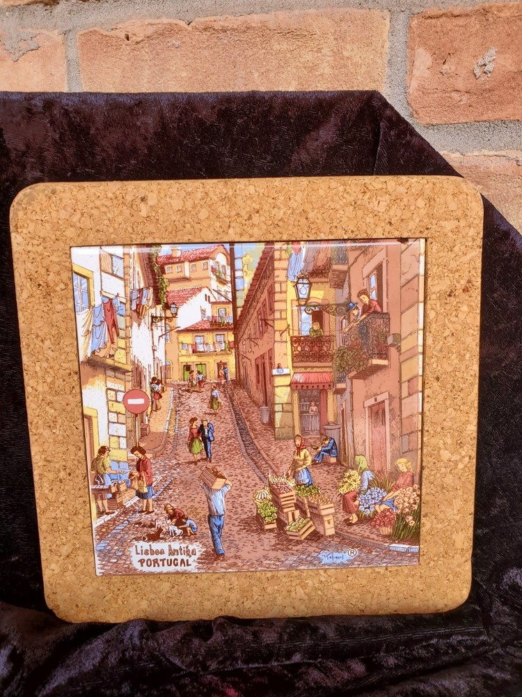 Cork And Tile Pot Pad