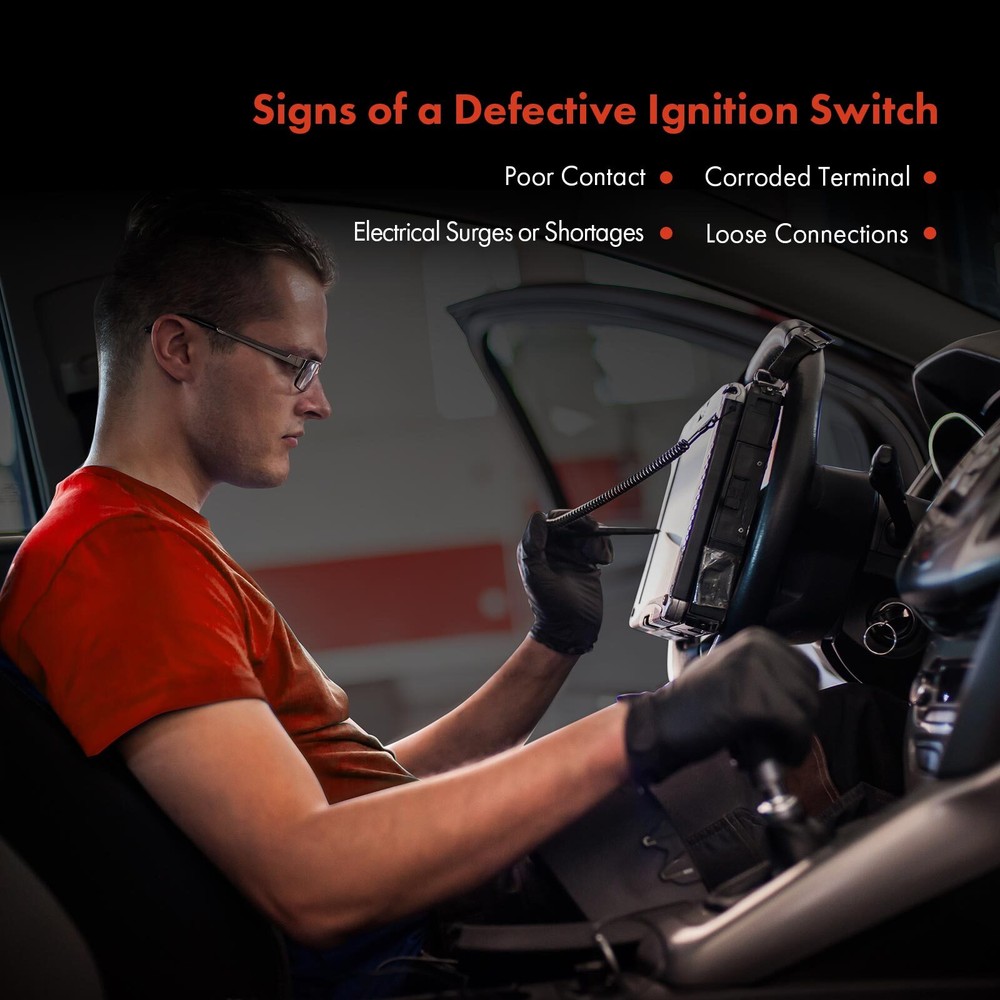 Ignition Starter Switch for Volkswagen Beetle 1972-1979 Squareback Thing Dasher