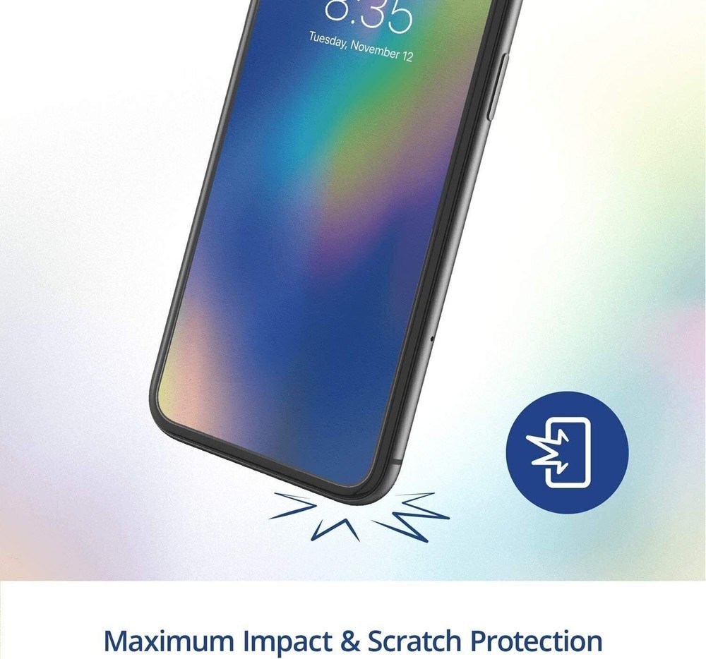 ZAGG Max Protection Glass Screen Protector for iPhone 11 Pro 2 PACK