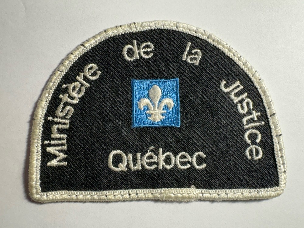 Ministers de la Justice Patch ~ Quebec