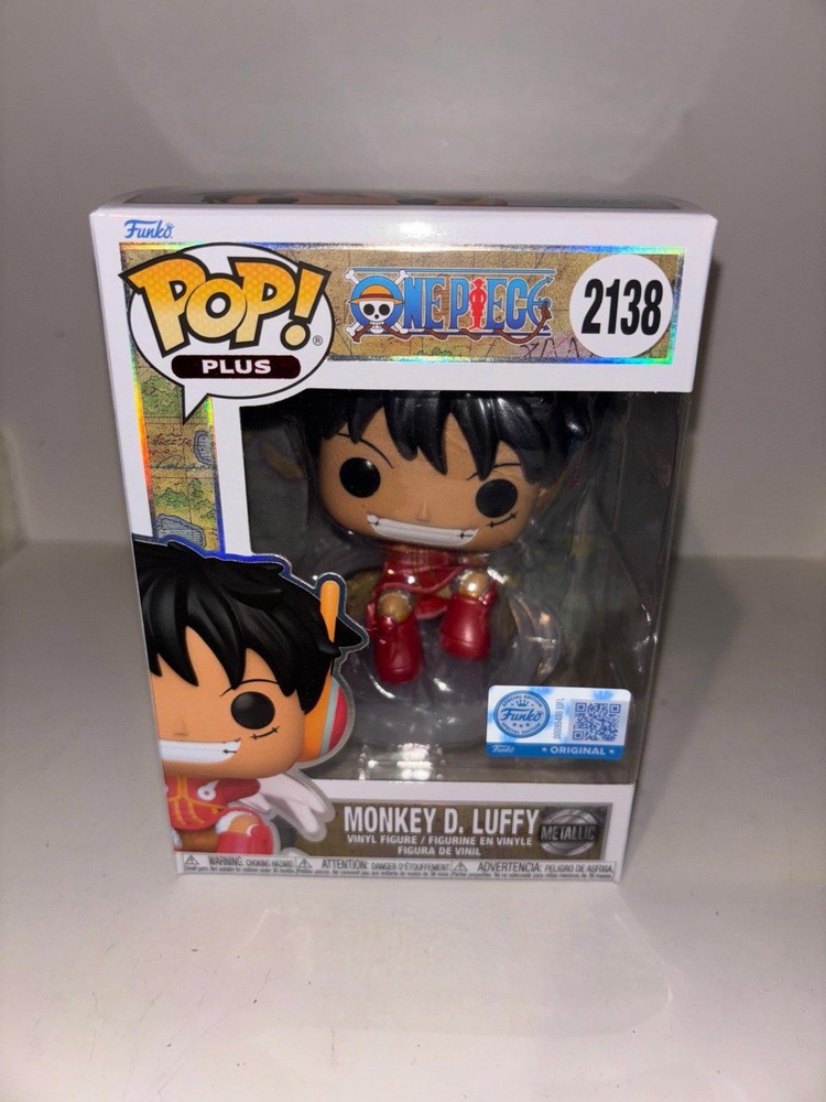 Monkey D. Luffy Metallic Funko #2138 - One Piece Egghead Arc