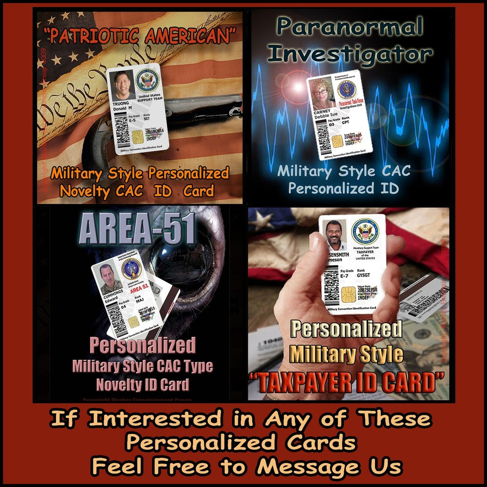 "Paranormal Investigator" PERSONALIZED Color Basic Military STYLE ID