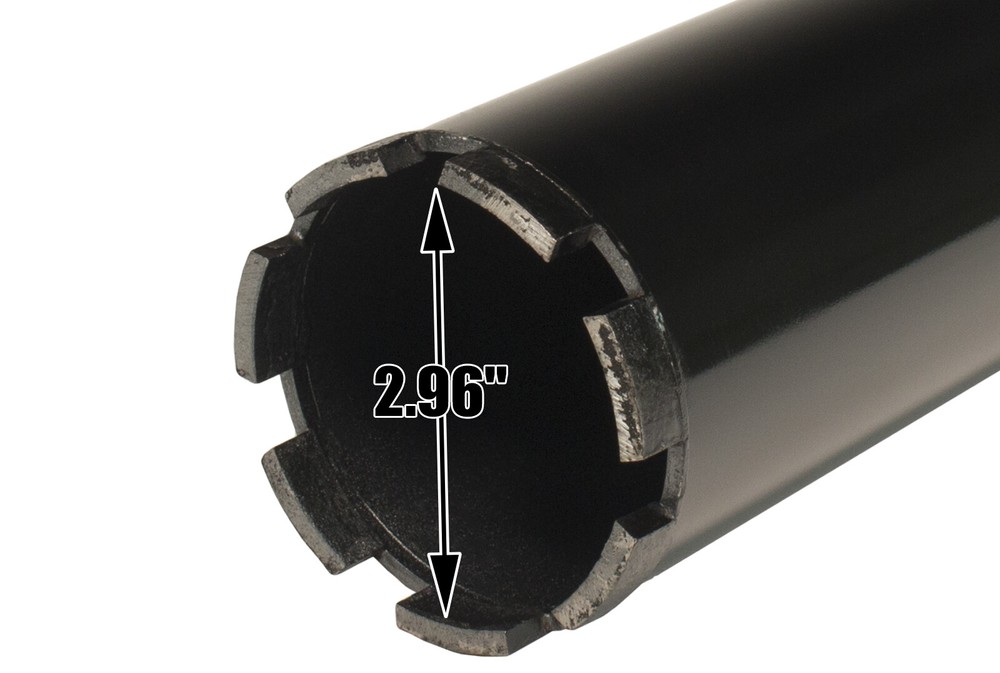 Steel Dragon Tools® 3" (76 mm) Wet Diamond Concrete Core Drill Bit