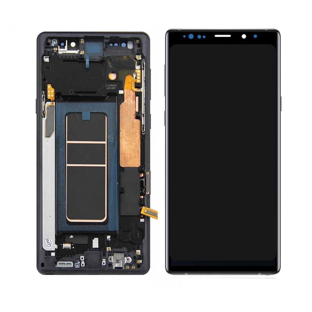 For Samsung Galaxy Note 9 N960 OLED LCD Touch Screen Digitizer frame Replacement