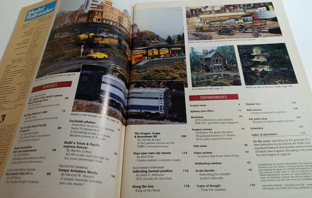 Model Railroader Magazine (May, 1994)