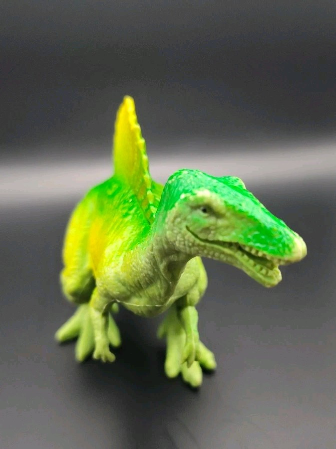 Vintage Spinosaurus Dinosaur Hard Plastic