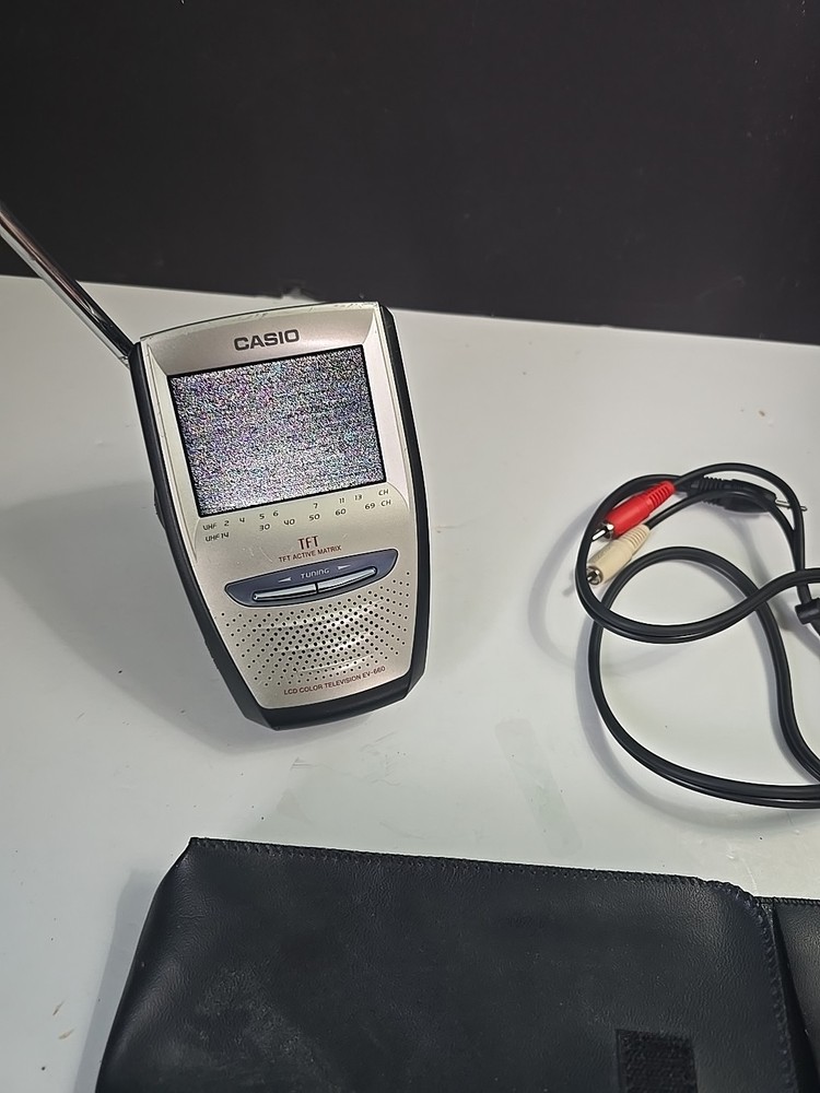 Vintage Casio EV-660B Handheld TV