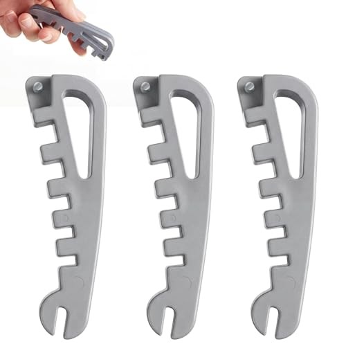 3 Pcs Eyeglass Frame Curvature Adjustment Tool, Glasses Frame Bender and Grey