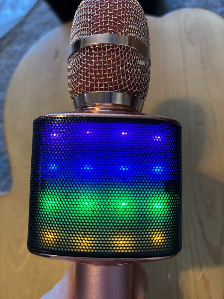 Wireless Light Up Karaoke Microphone