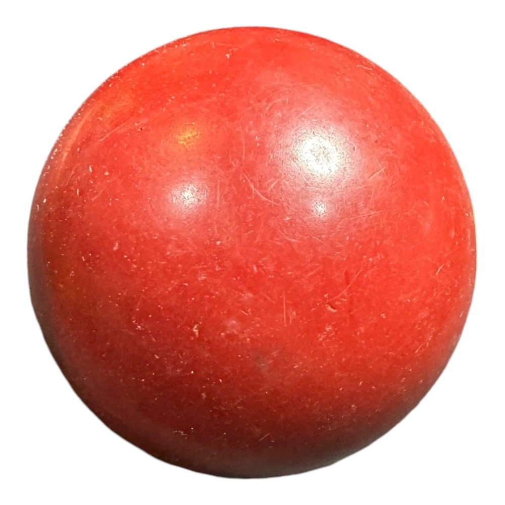 VTG BAKELITE Billiard Pool Ball - Solid Maroon #7 - 2 1/4" Diameter