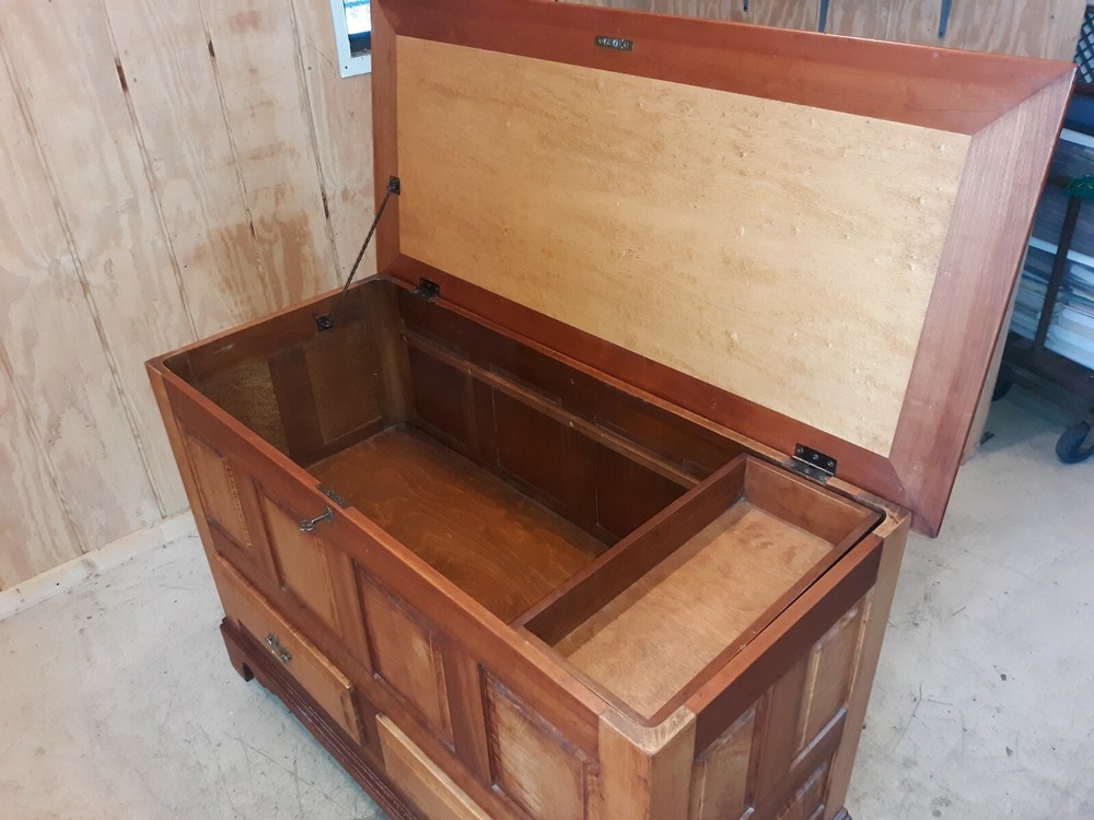 Signed Stickley Solid Maple Blanket Chest Some Tiger Grain